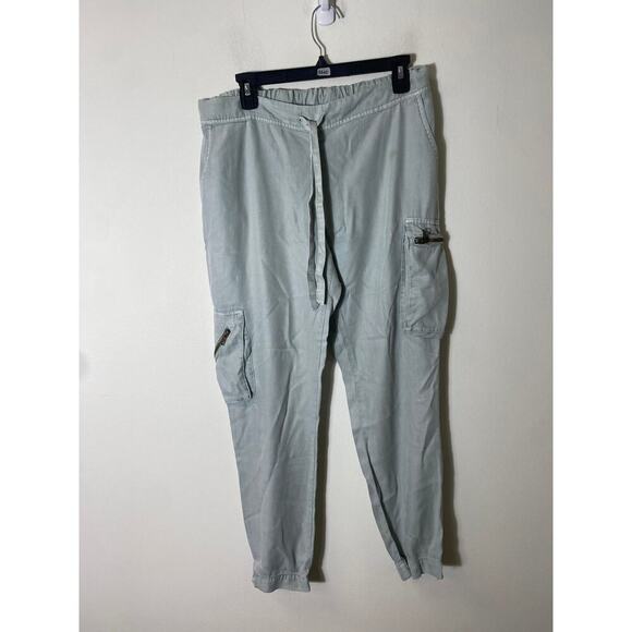 On The Road Seafoam Green Relaxed Pants Size Small - Picture 1 of 4